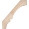 Ekena Millwork 5 1/2"W x 24"D x 28"H Balboa Smooth Knee Brace, Douglas Fir BRC06X24X28BOA00SDF - alternate 3